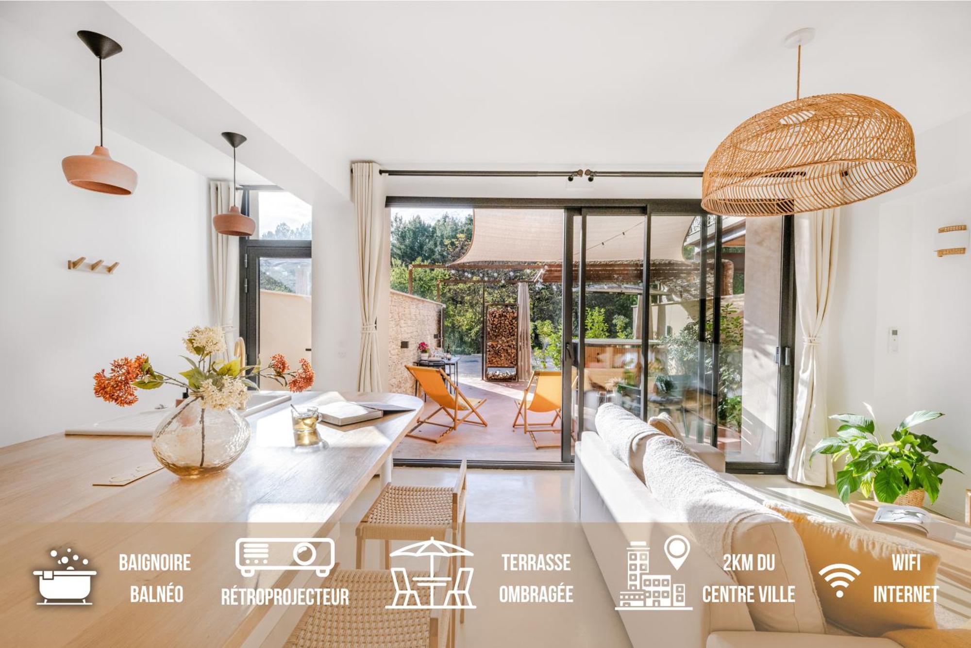 Hermes - Appartement Avec Jacuzzi Scandinave 尼翁 外观 照片